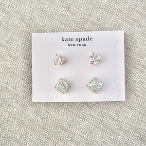 NWT Kate Spade Rise and Shine Earrings Set